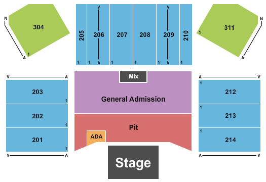 Hard Rock Live at the Etess Arena Buju Banton Seating Chart